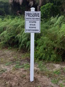 Community Signage-Protected Area