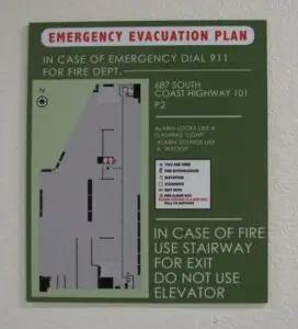 Evacuation Map